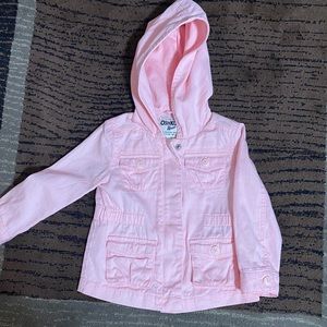 OshKosh B'gosh pink utility jacket 3T.